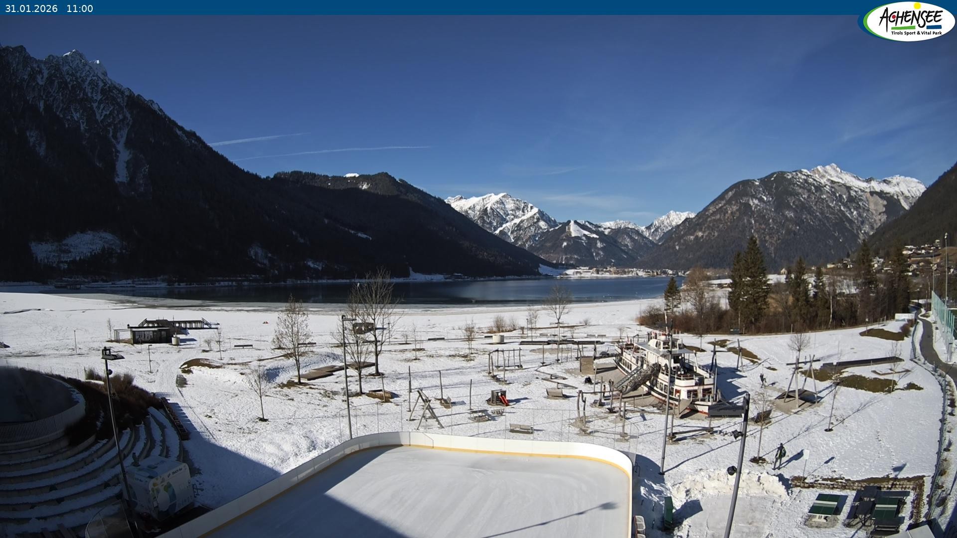 Archiv Foto Webcam Erlebnisbad Atoll am Achensee