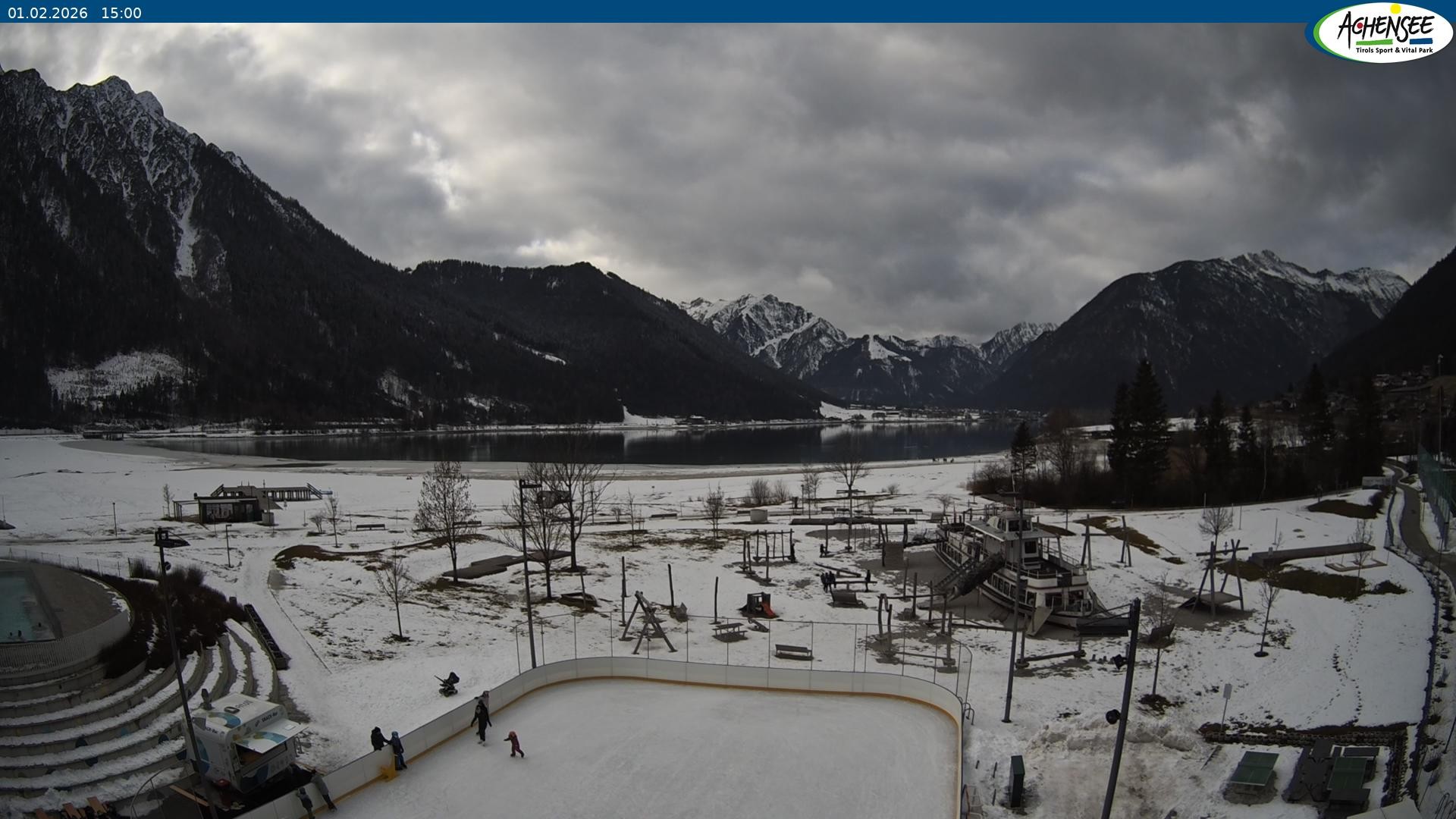 Archiv Foto Webcam Erlebnisbad Atoll am Achensee