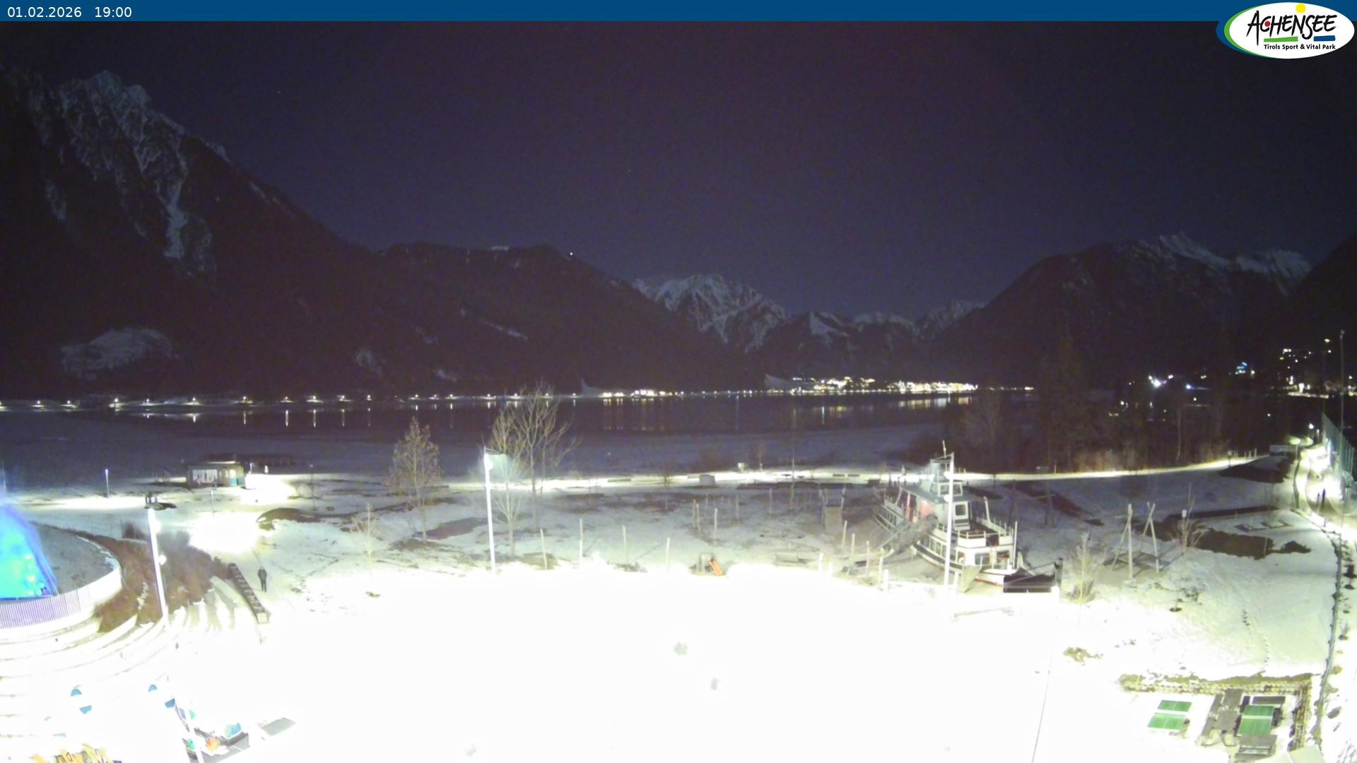 Archiv Foto Webcam Erlebnisbad Atoll am Achensee