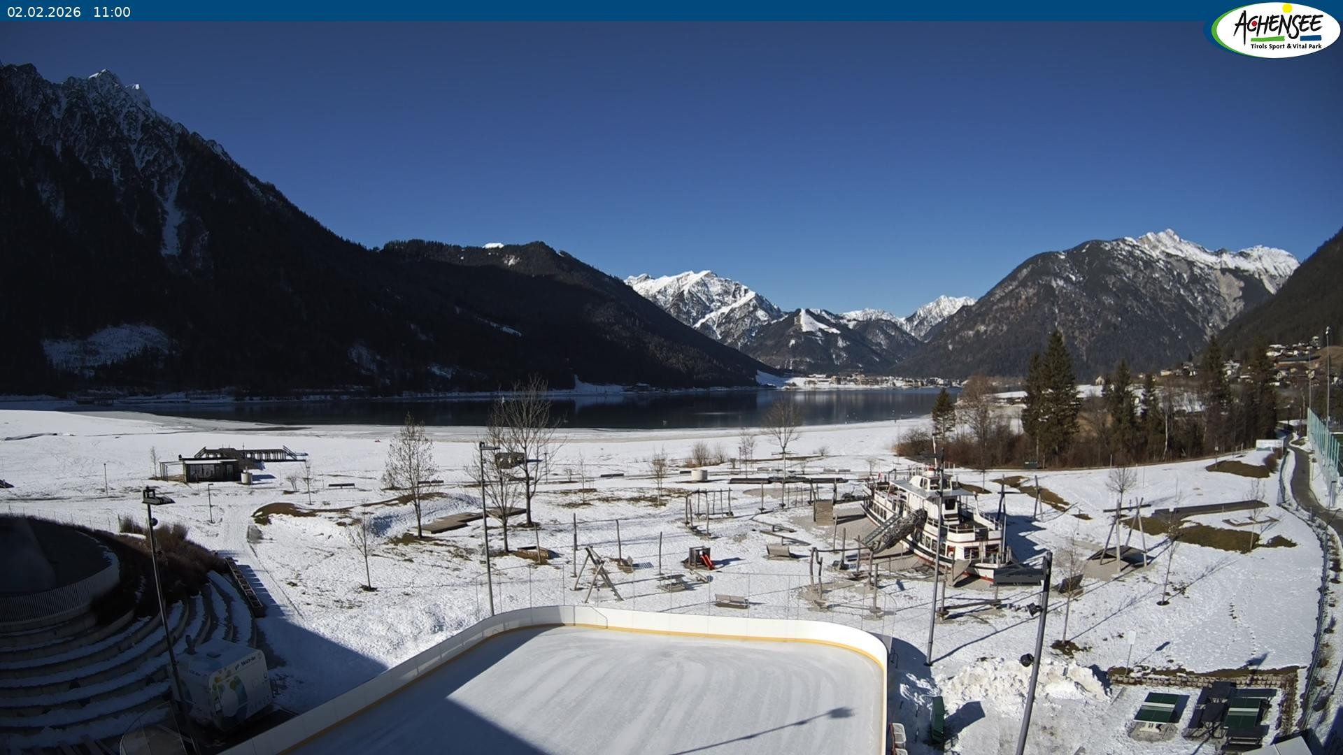 Archiv Foto Webcam Erlebnisbad Atoll am Achensee