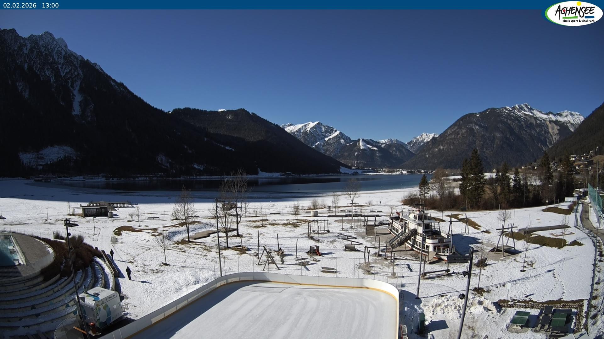Archiv Foto Webcam Erlebnisbad Atoll am Achensee