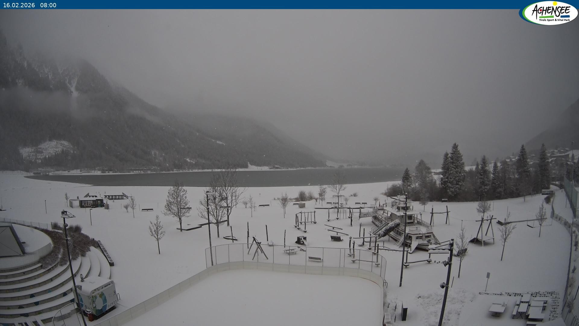 Archiv Foto Webcam Erlebnisbad Atoll am Achensee