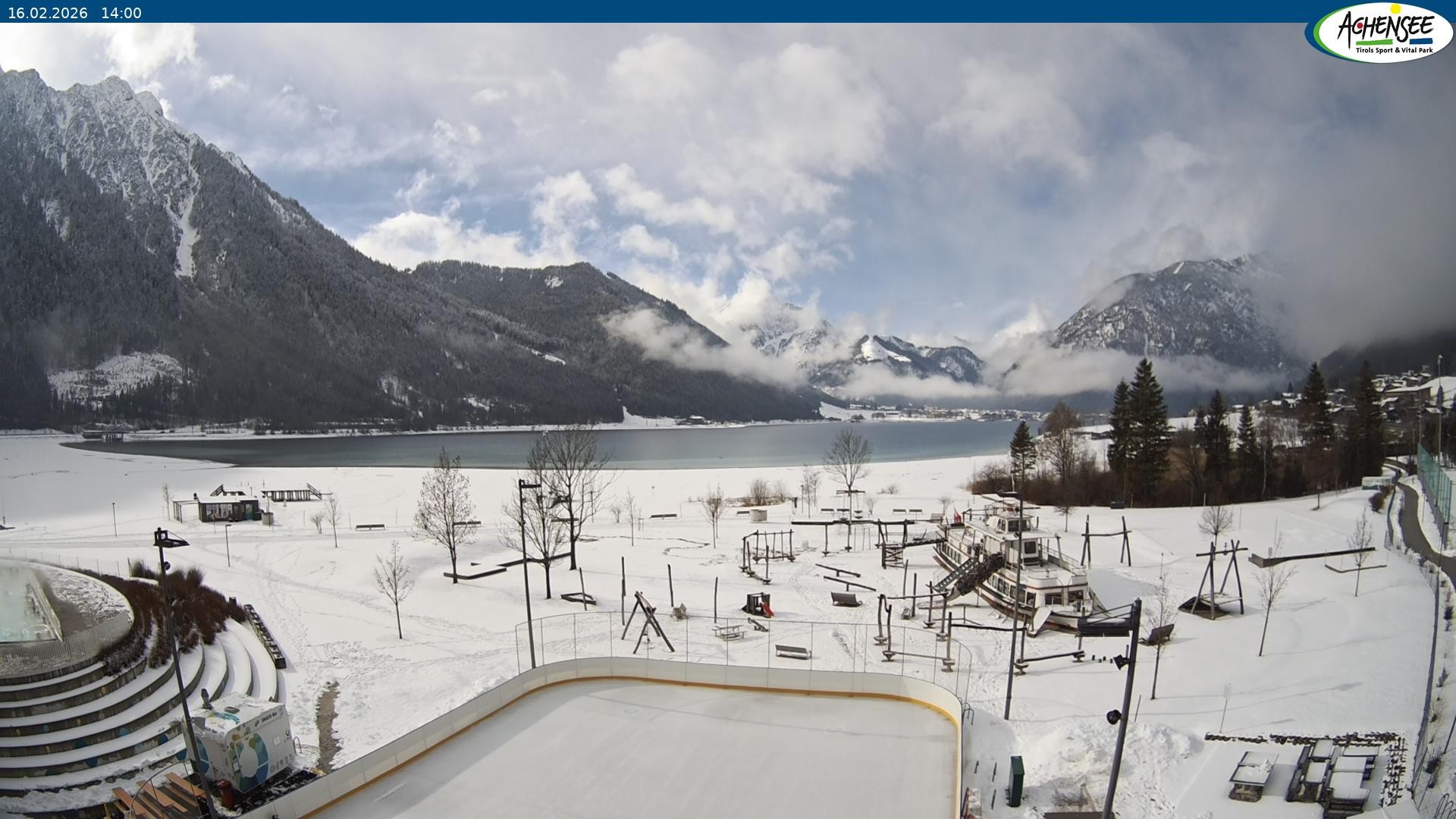 Archiv Foto Webcam Erlebnisbad Atoll am Achensee