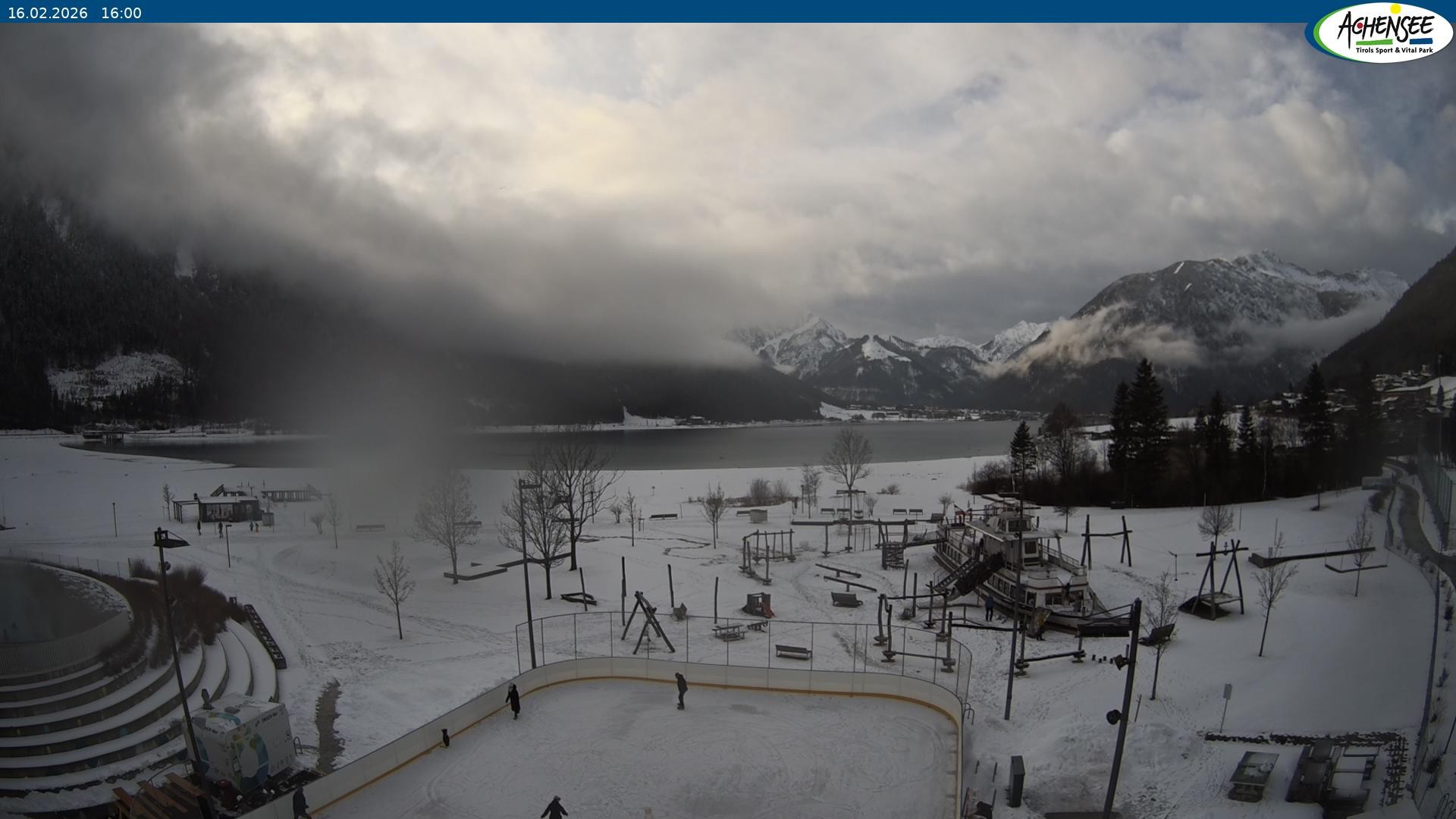 Archiv Foto Webcam Erlebnisbad Atoll am Achensee