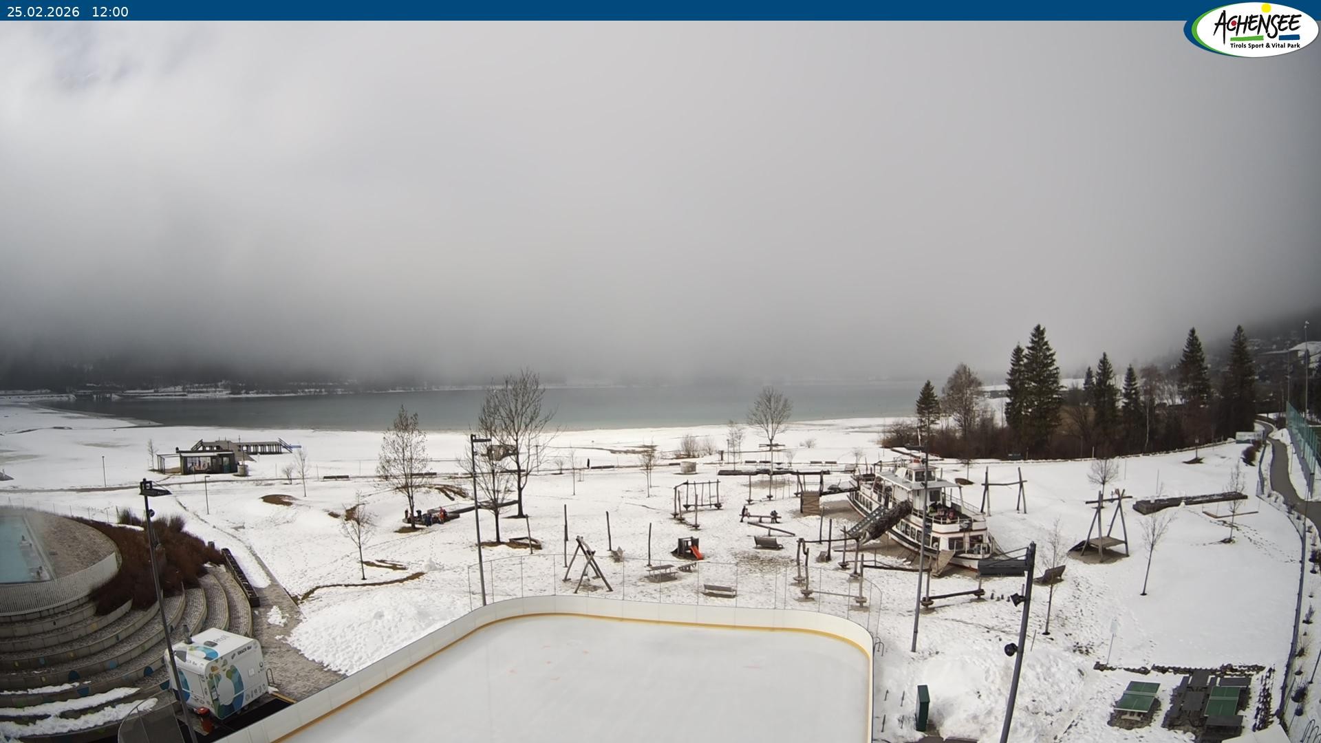 Archiv Foto Webcam Erlebnisbad Atoll am Achensee