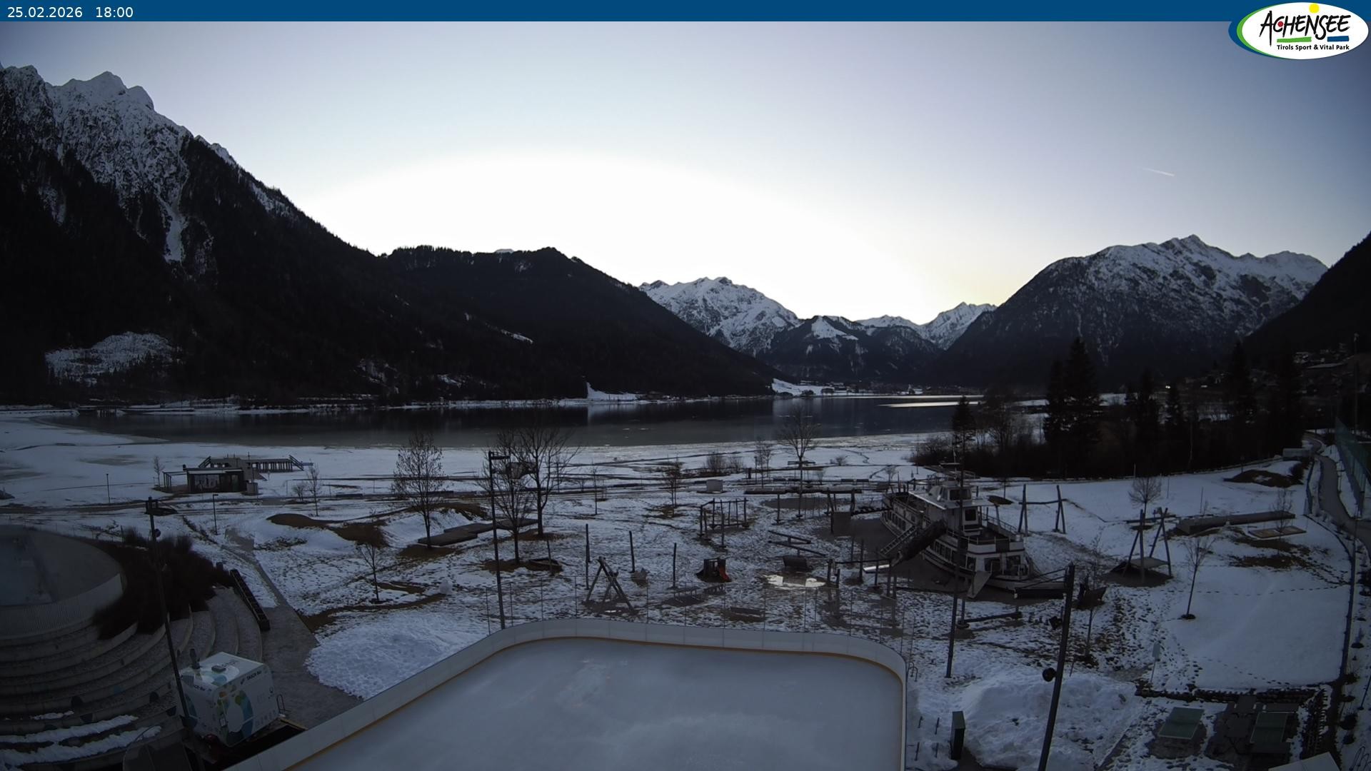 Archiv Foto Webcam Erlebnisbad Atoll am Achensee