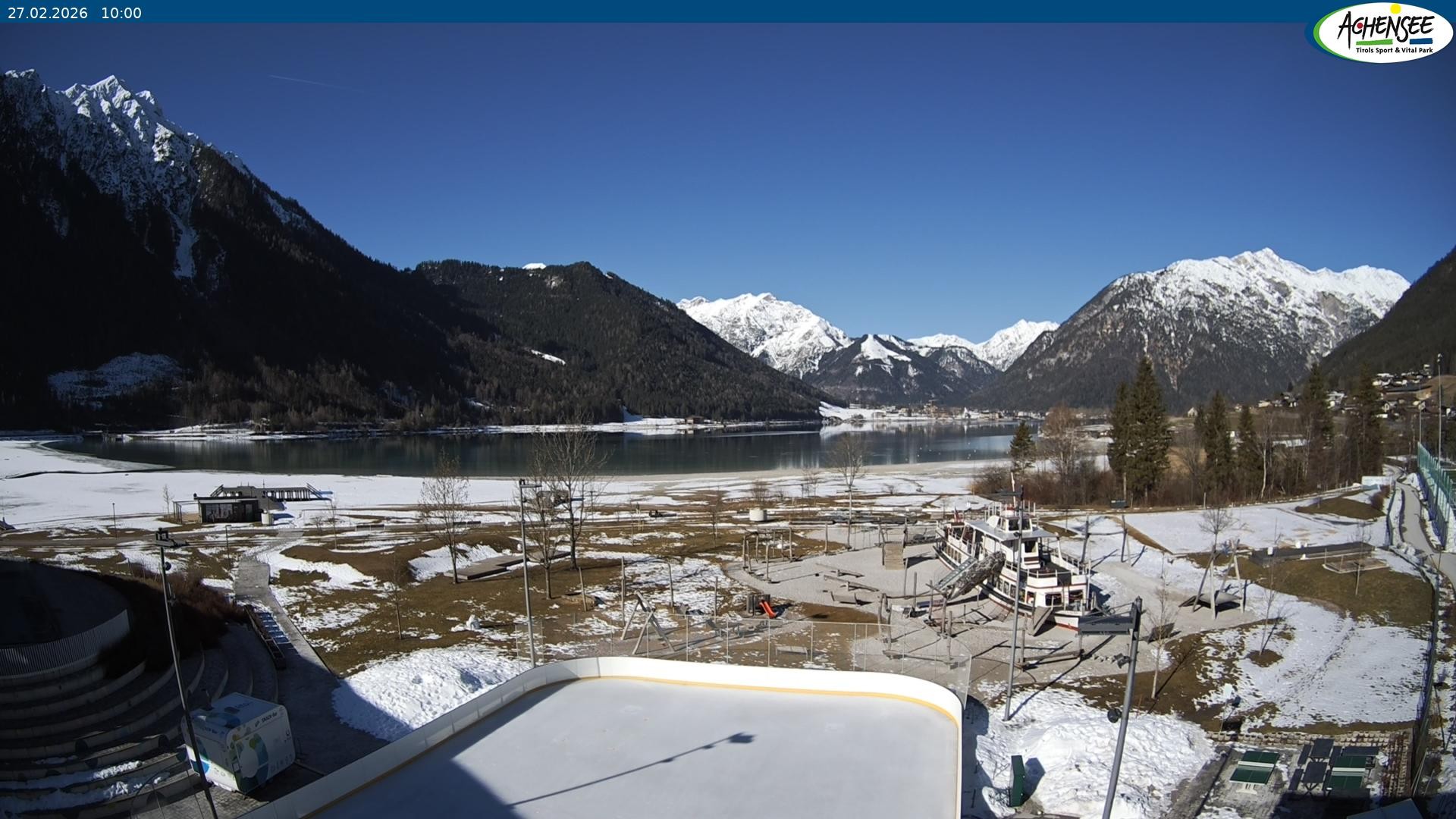 Archiv Foto Webcam Erlebnisbad Atoll am Achensee