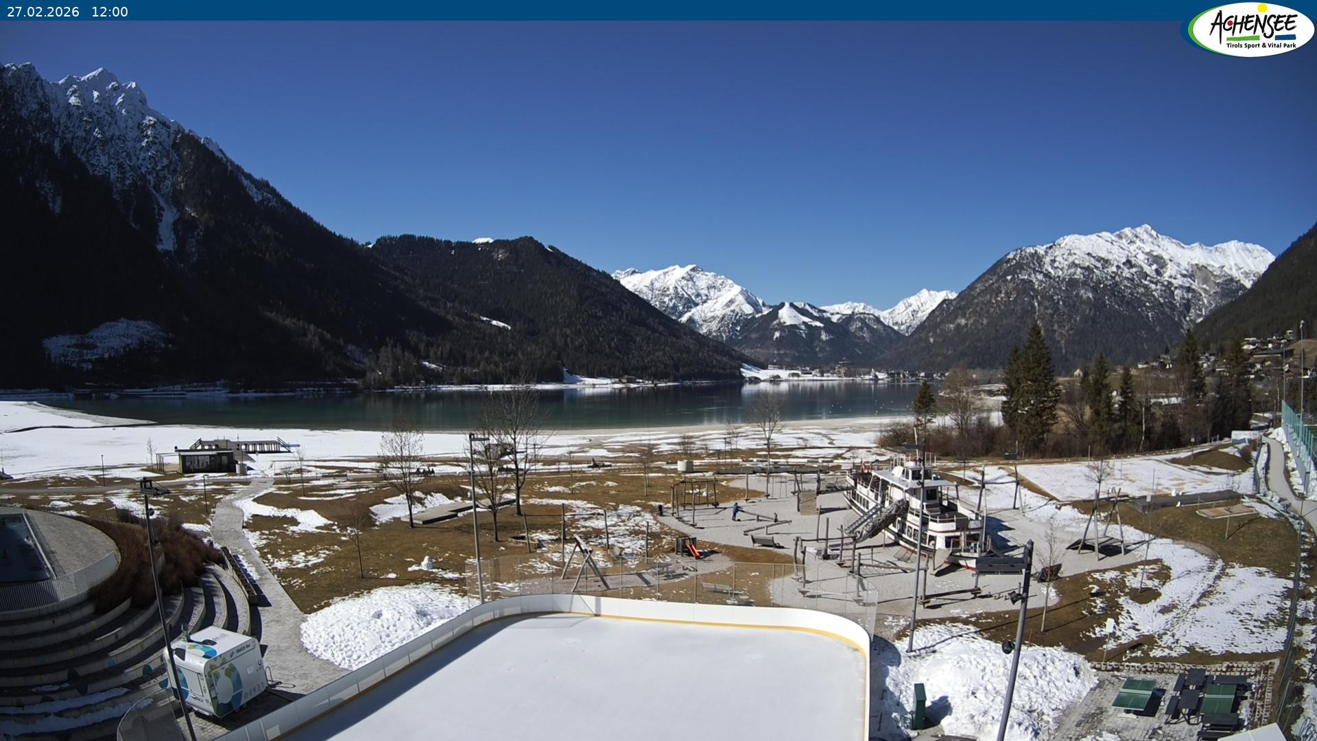 Archiv Foto Webcam Erlebnisbad Atoll am Achensee