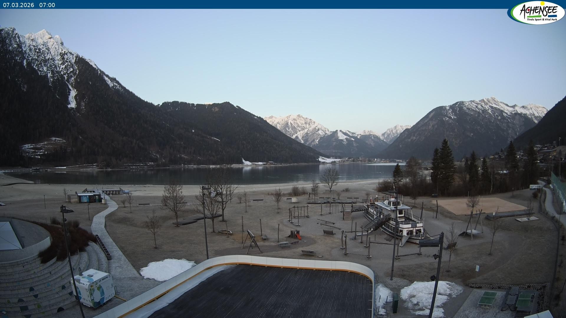 Archiv Foto Webcam Erlebnisbad Atoll am Achensee