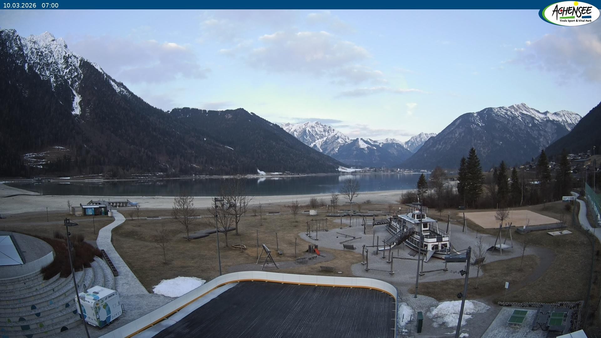 Archiv Foto Webcam Erlebnisbad Atoll am Achensee