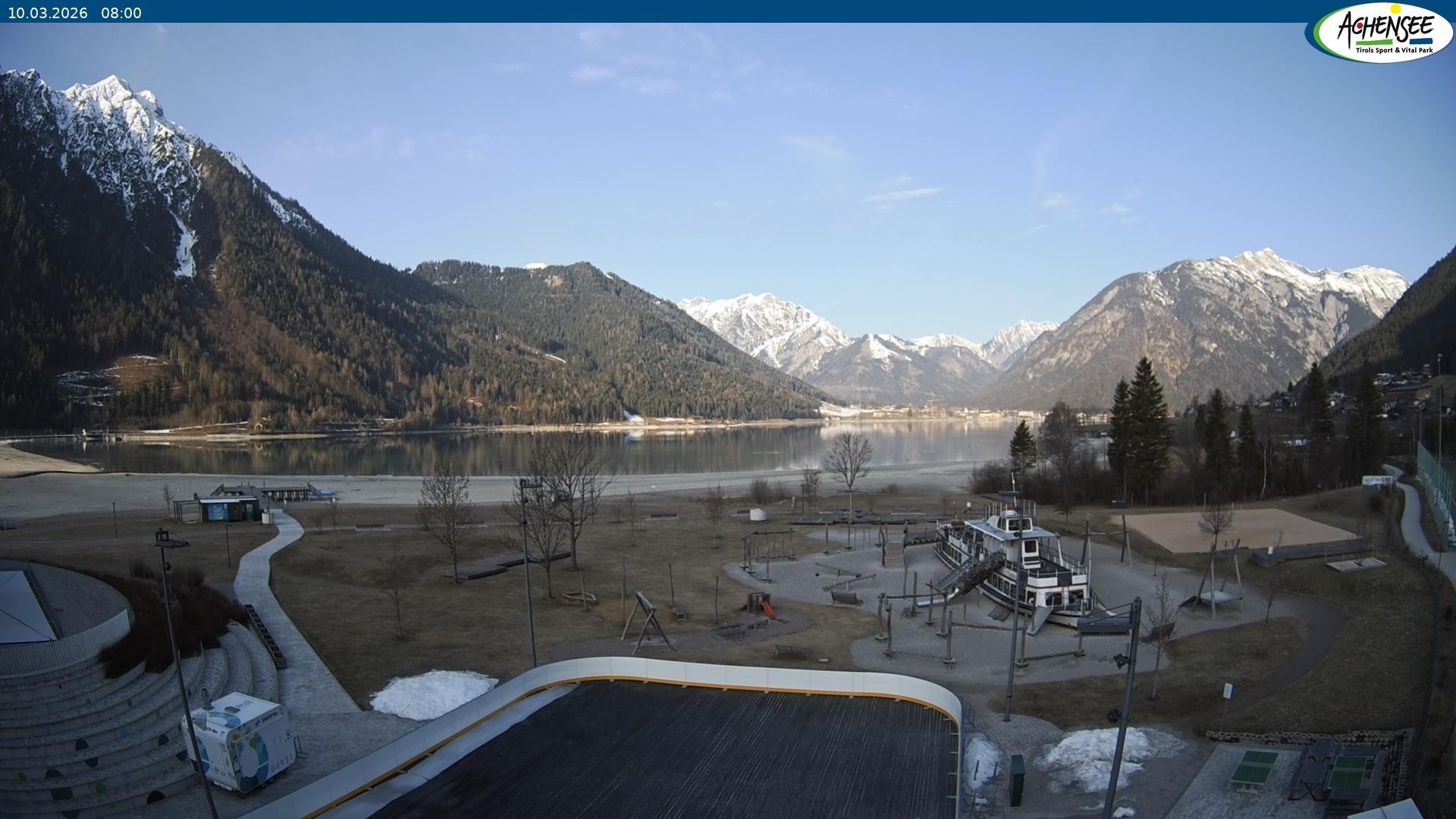 Archiv Foto Webcam Erlebnisbad Atoll am Achensee