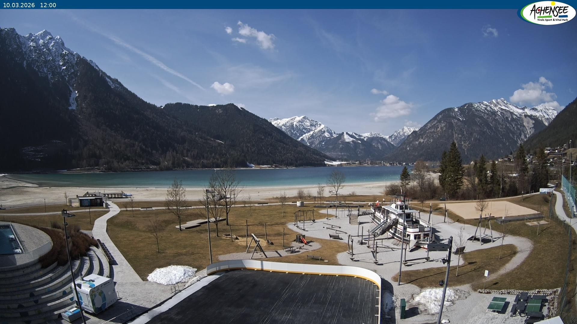 Archiv Foto Webcam Erlebnisbad Atoll am Achensee