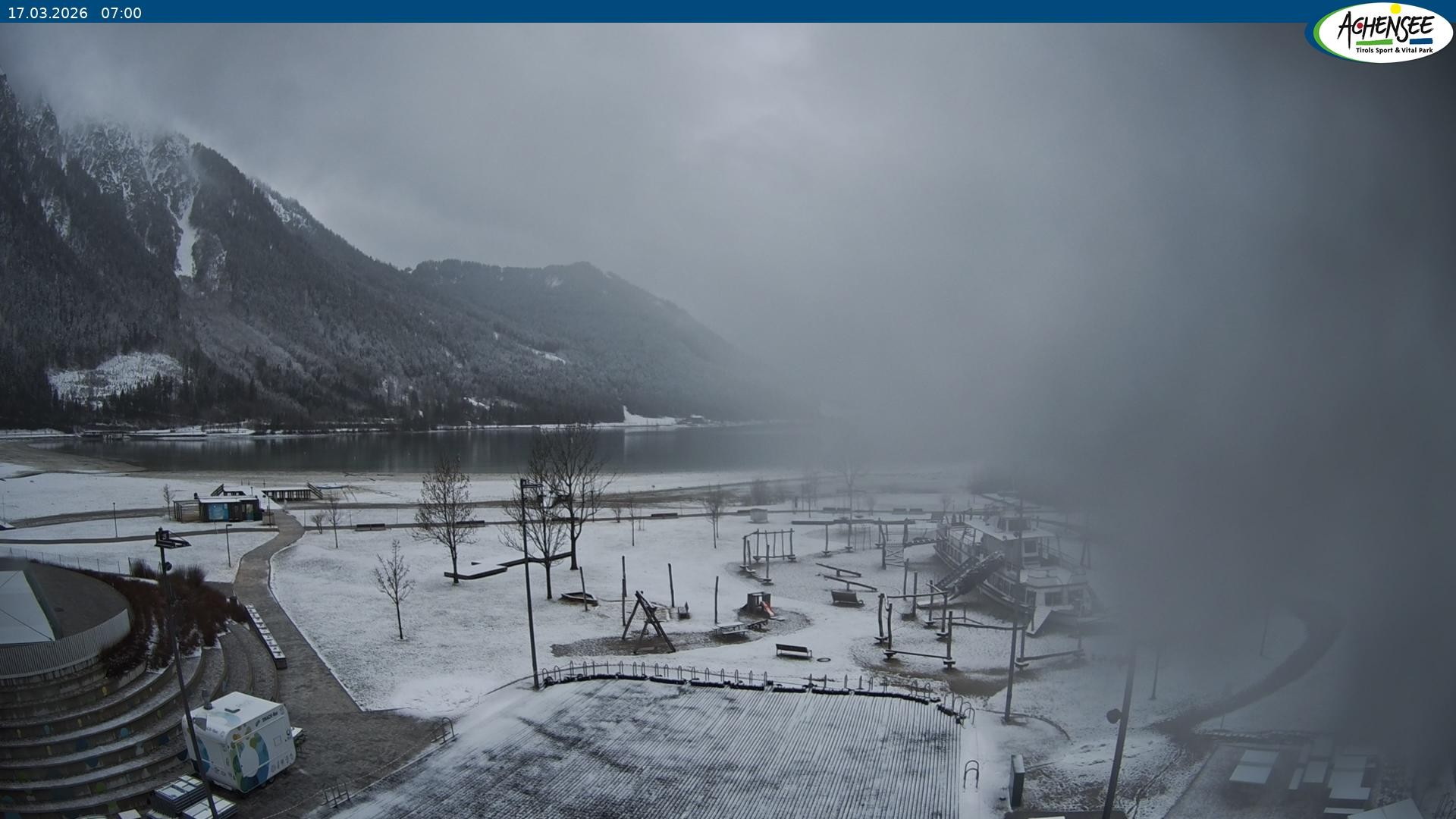 Archiv Foto Webcam Erlebnisbad Atoll am Achensee