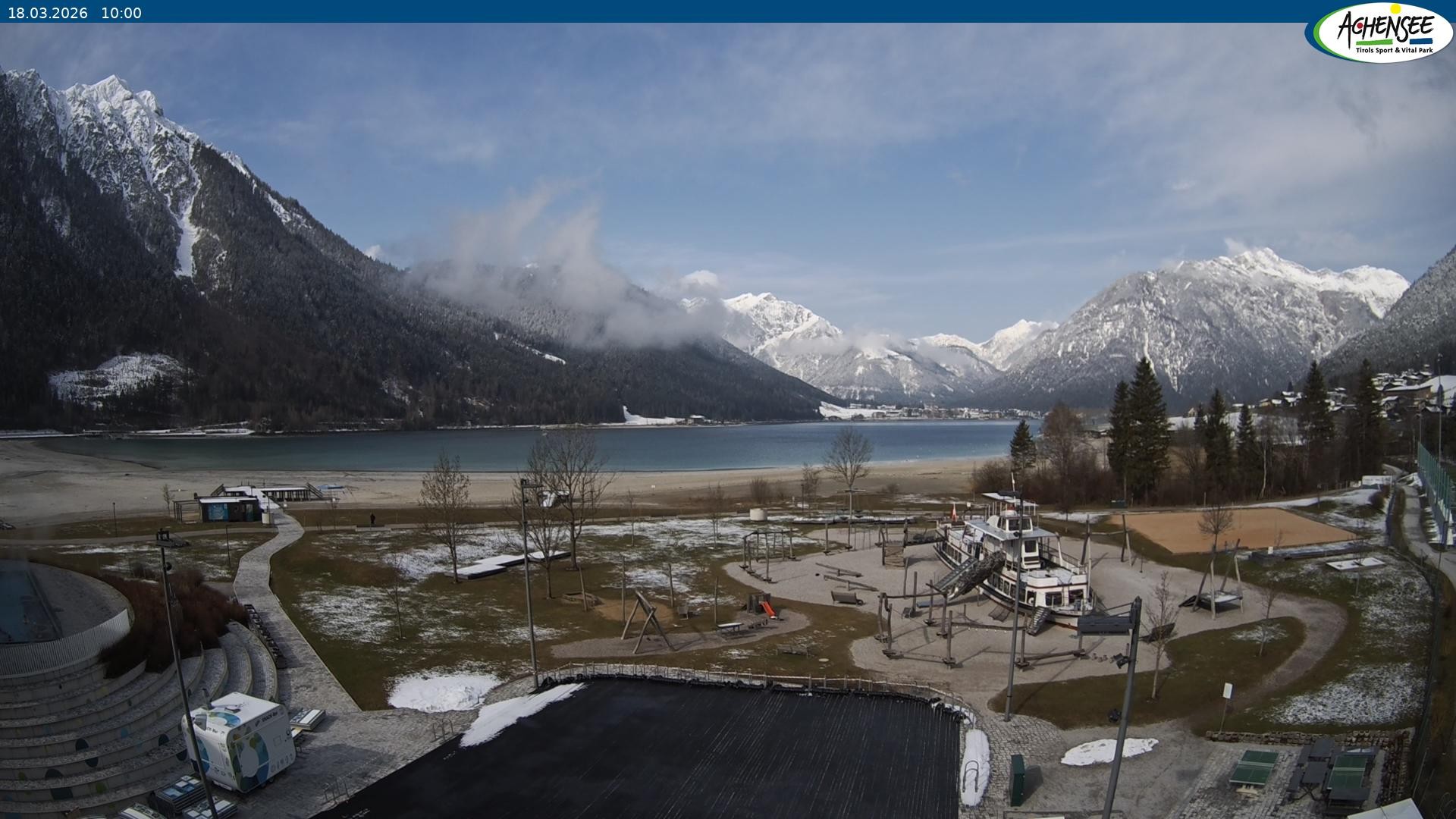 Archiv Foto Webcam Erlebnisbad Atoll am Achensee