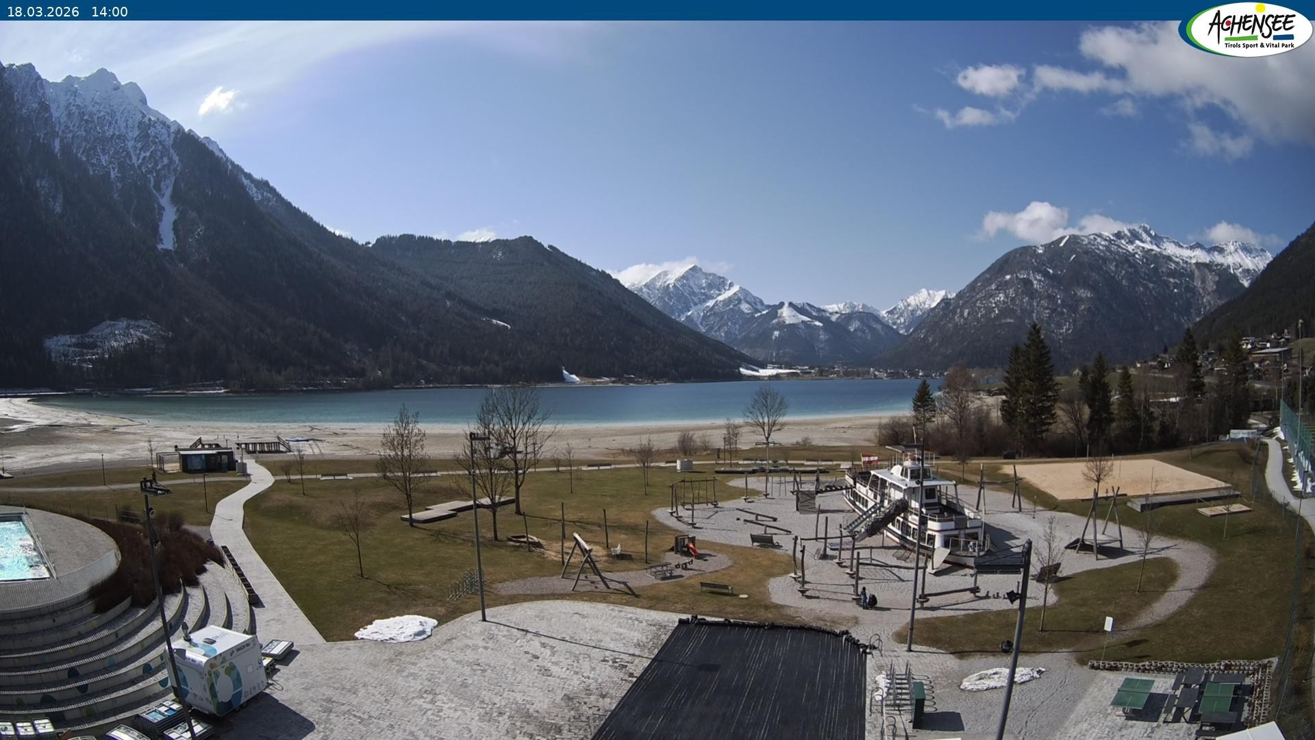Archiv Foto Webcam Erlebnisbad Atoll am Achensee