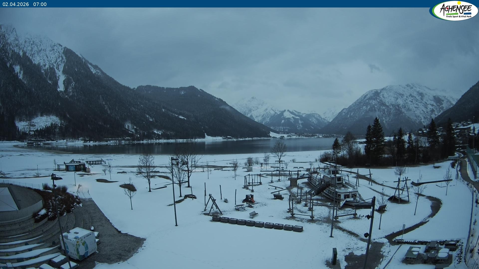 Archiv Foto Webcam Erlebnisbad Atoll am Achensee