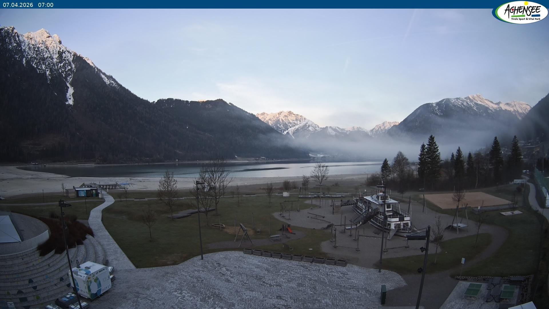 Archiv Foto Webcam Erlebnisbad Atoll am Achensee