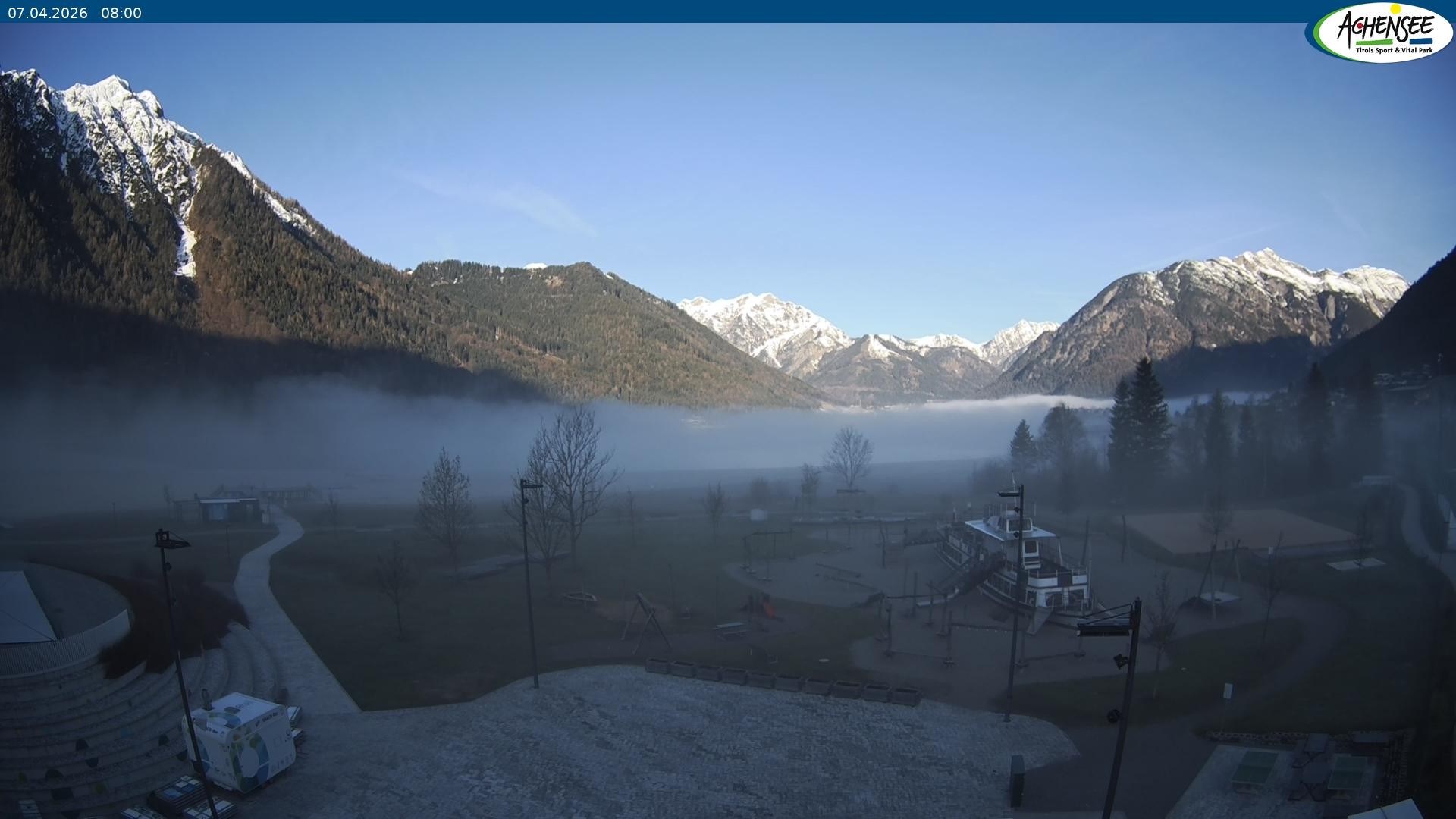 Archiv Foto Webcam Erlebnisbad Atoll am Achensee