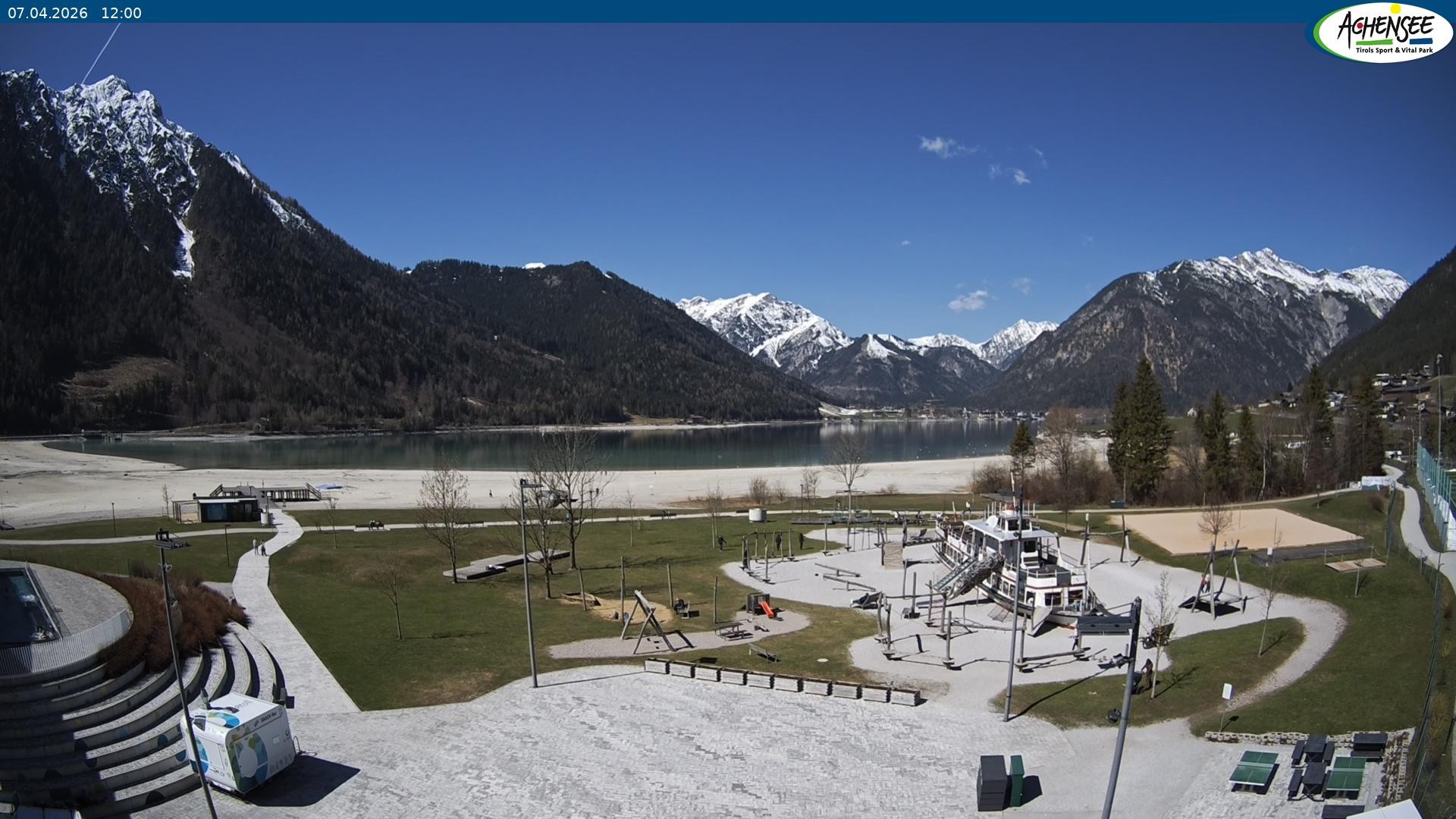 Archiv Foto Webcam Erlebnisbad Atoll am Achensee