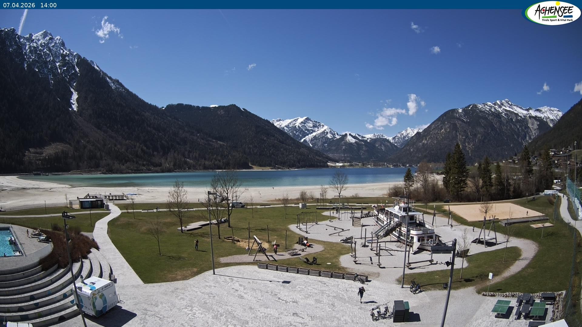 Archiv Foto Webcam Erlebnisbad Atoll am Achensee