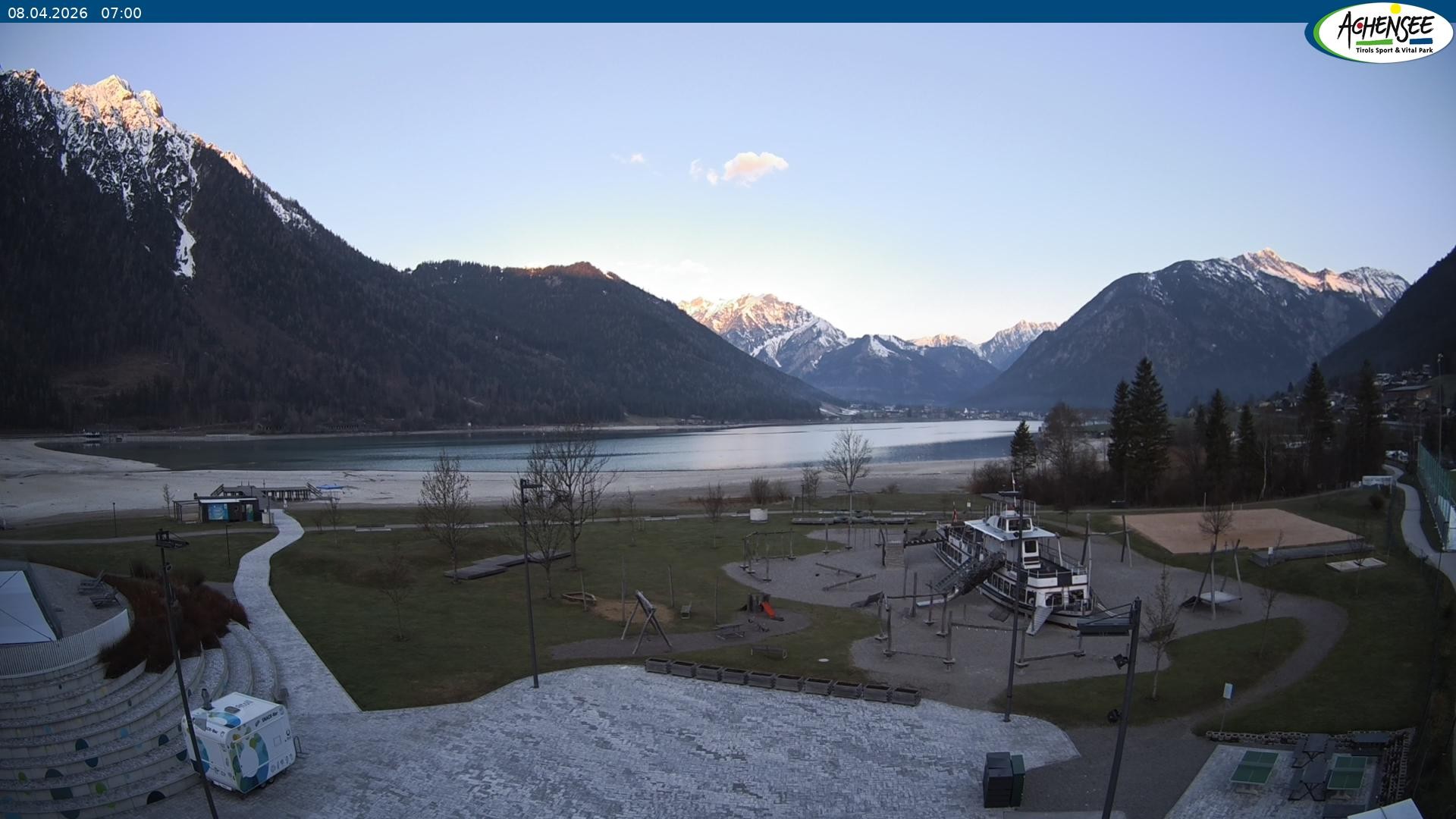 Archiv Foto Webcam Erlebnisbad Atoll am Achensee