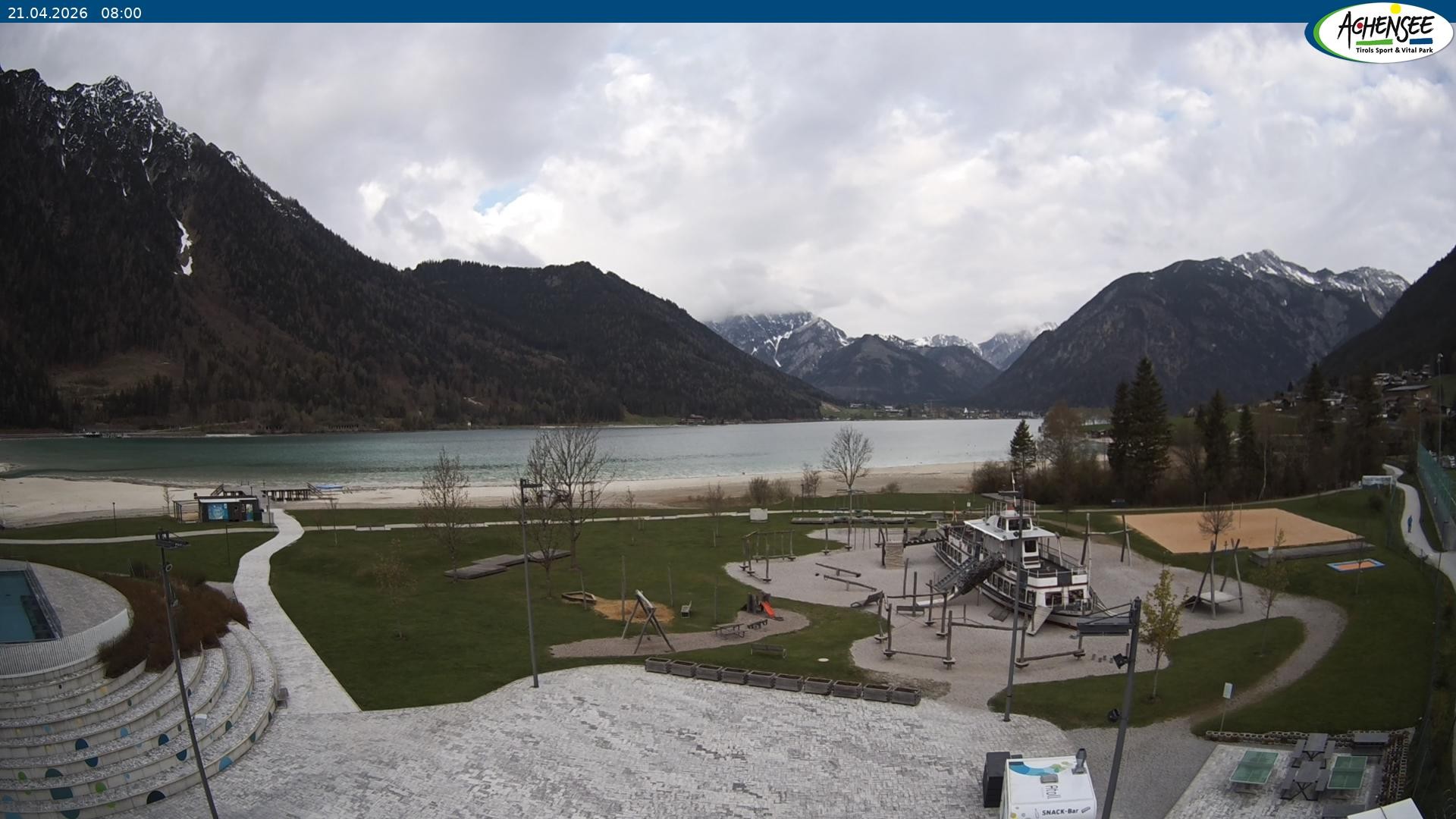 Archiv Foto Webcam Erlebnisbad Atoll am Achensee