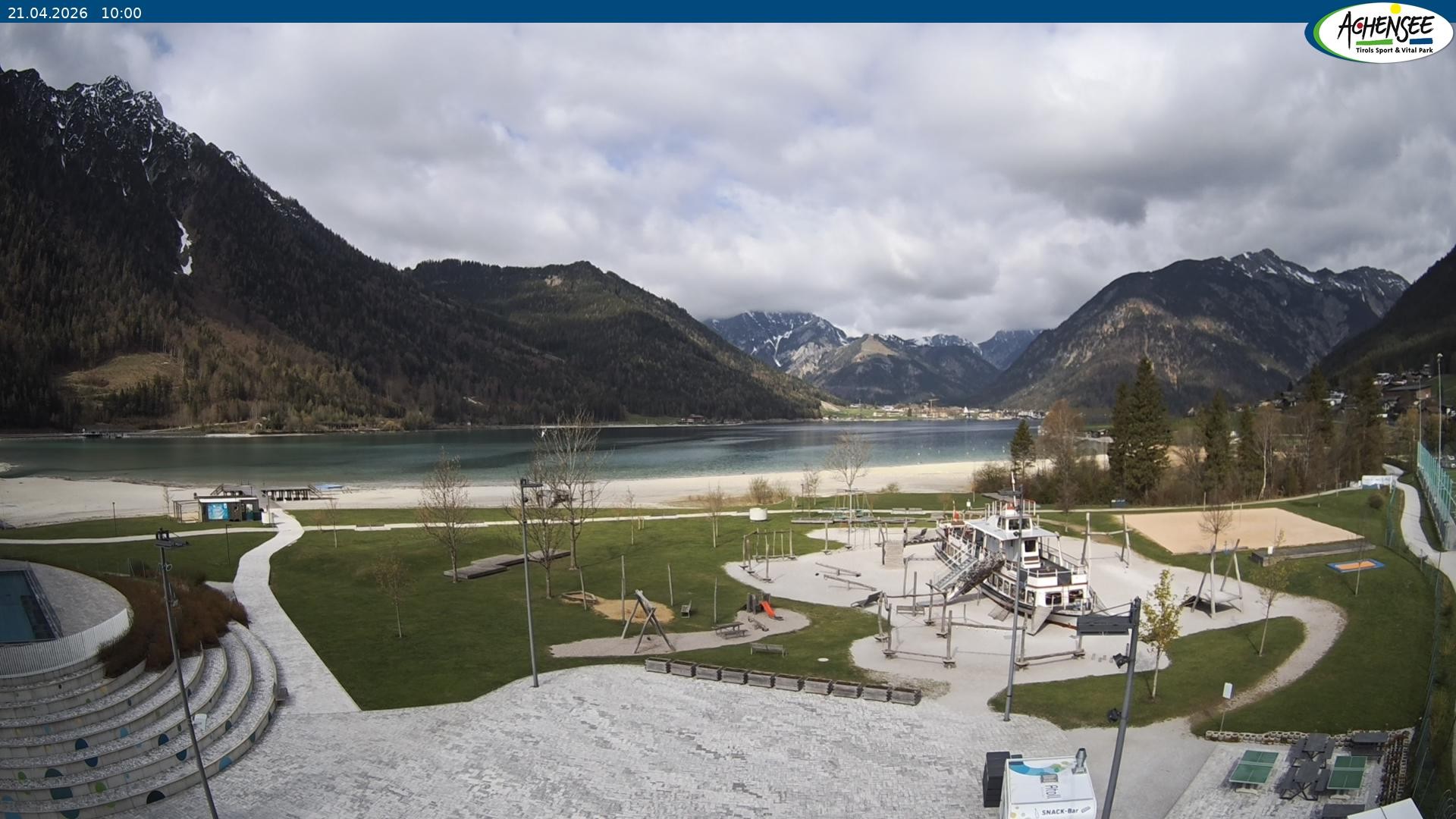 Archiv Foto Webcam Erlebnisbad Atoll am Achensee