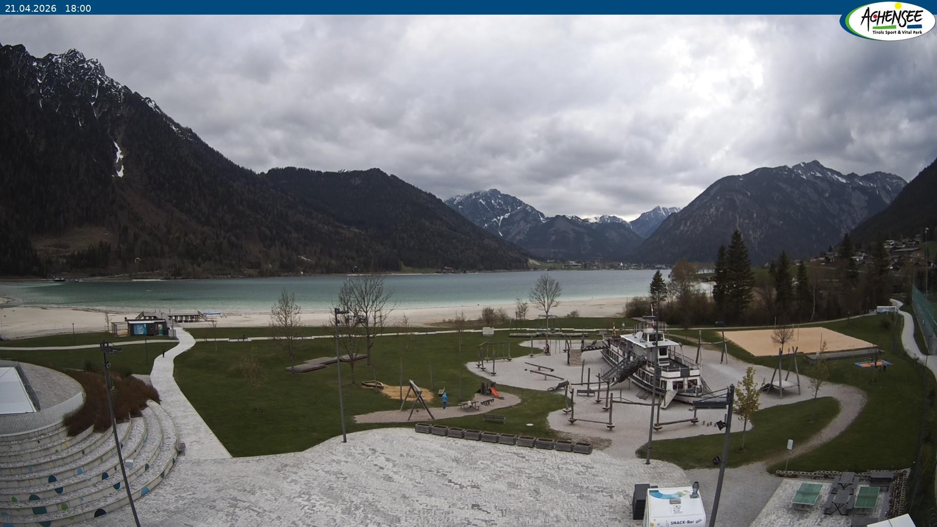 Archiv Foto Webcam Erlebnisbad Atoll am Achensee