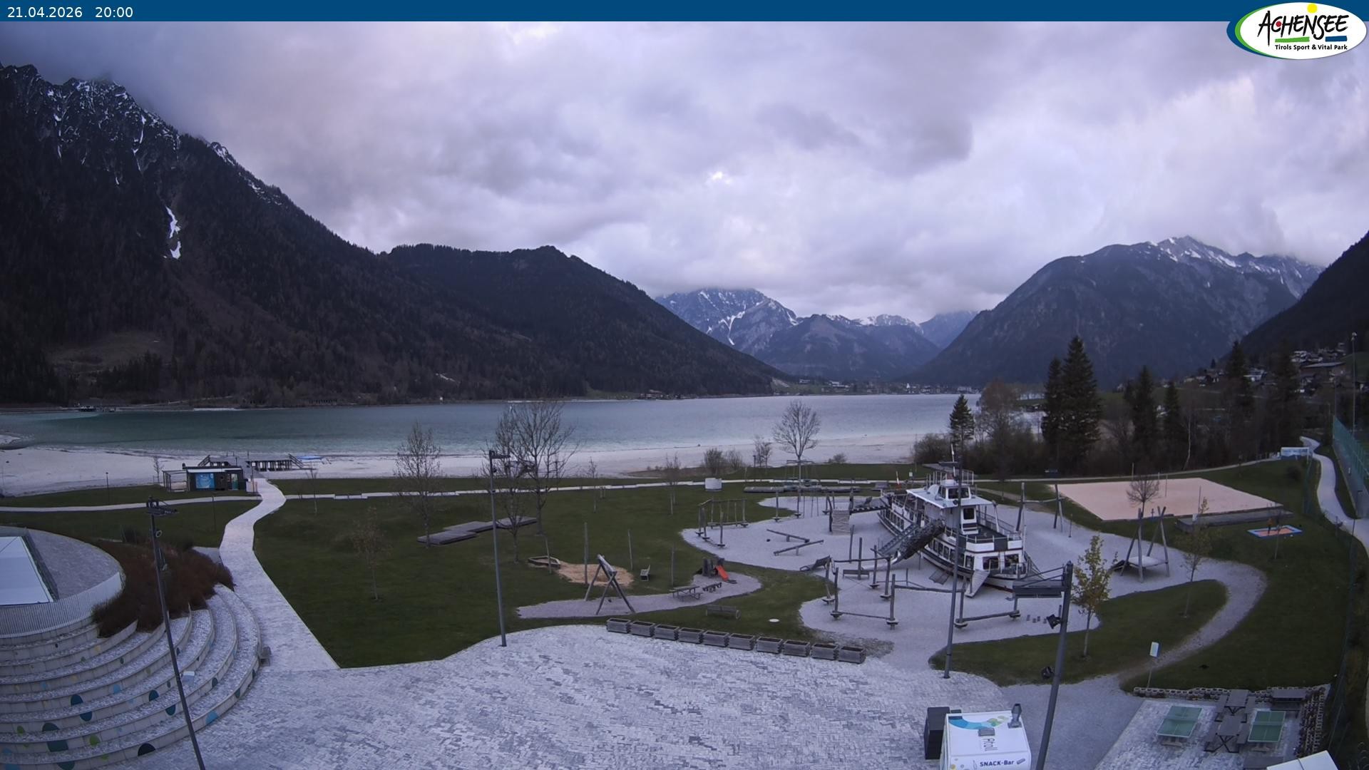 Archiv Foto Webcam Erlebnisbad Atoll am Achensee