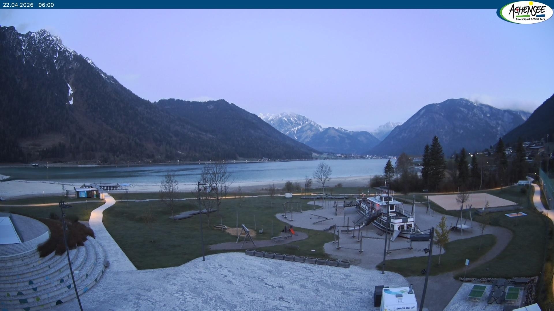 Archiv Foto Webcam Erlebnisbad Atoll am Achensee