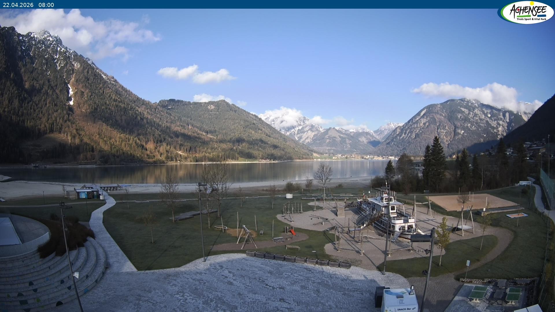 Archiv Foto Webcam Erlebnisbad Atoll am Achensee