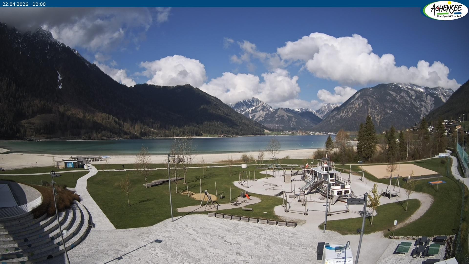 Archiv Foto Webcam Erlebnisbad Atoll am Achensee