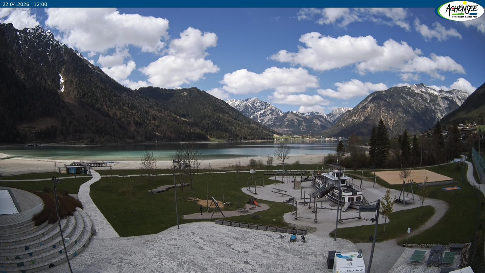 Archiv Foto Webcam Erlebnisbad Atoll am Achensee