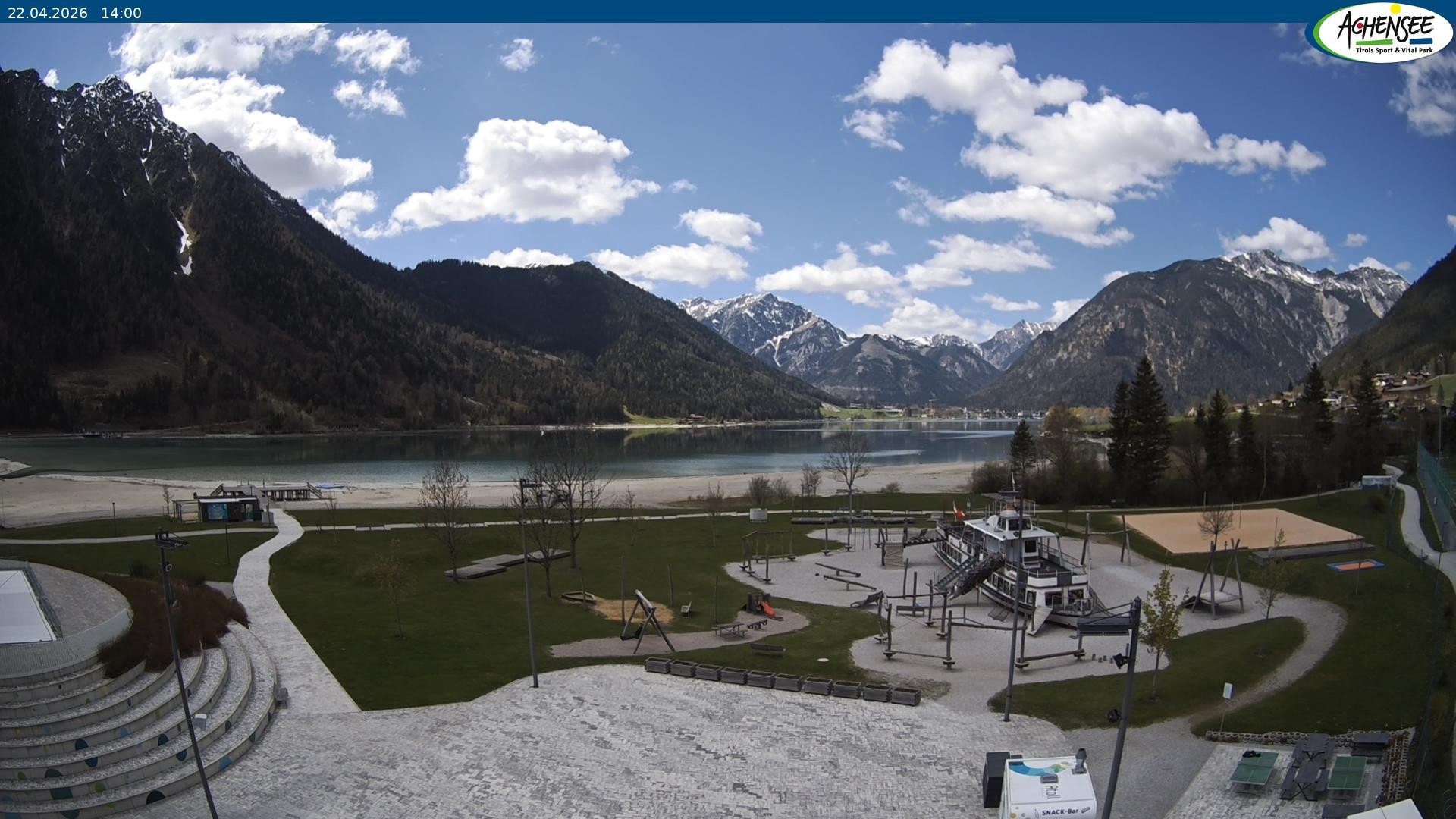 Archiv Foto Webcam Erlebnisbad Atoll am Achensee