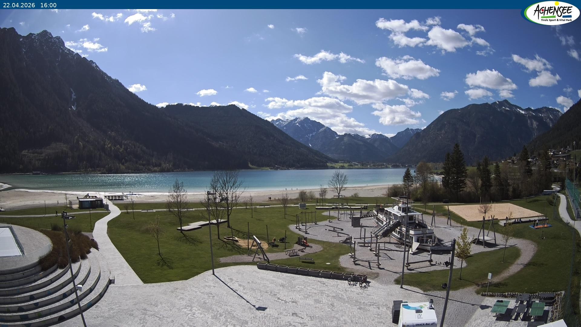 Archiv Foto Webcam Erlebnisbad Atoll am Achensee