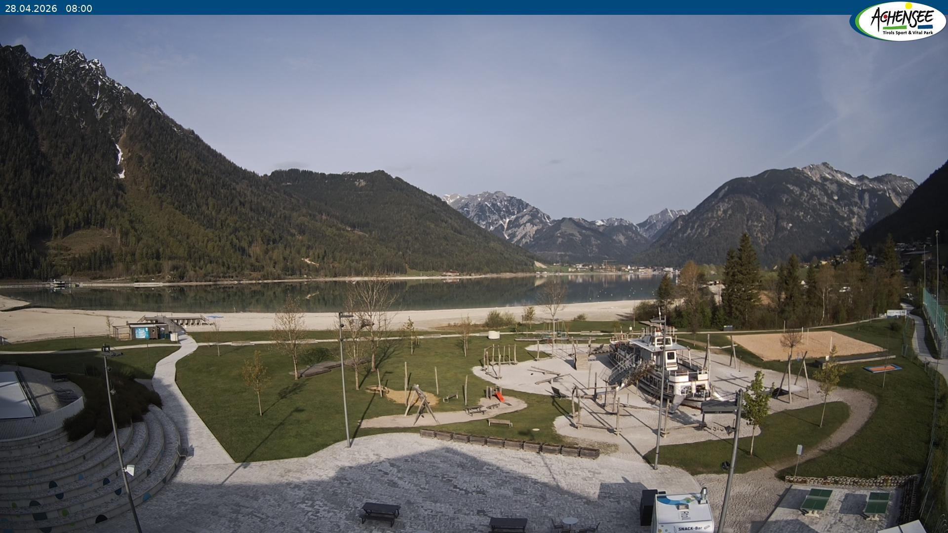 Archiv Foto Webcam Erlebnisbad Atoll am Achensee