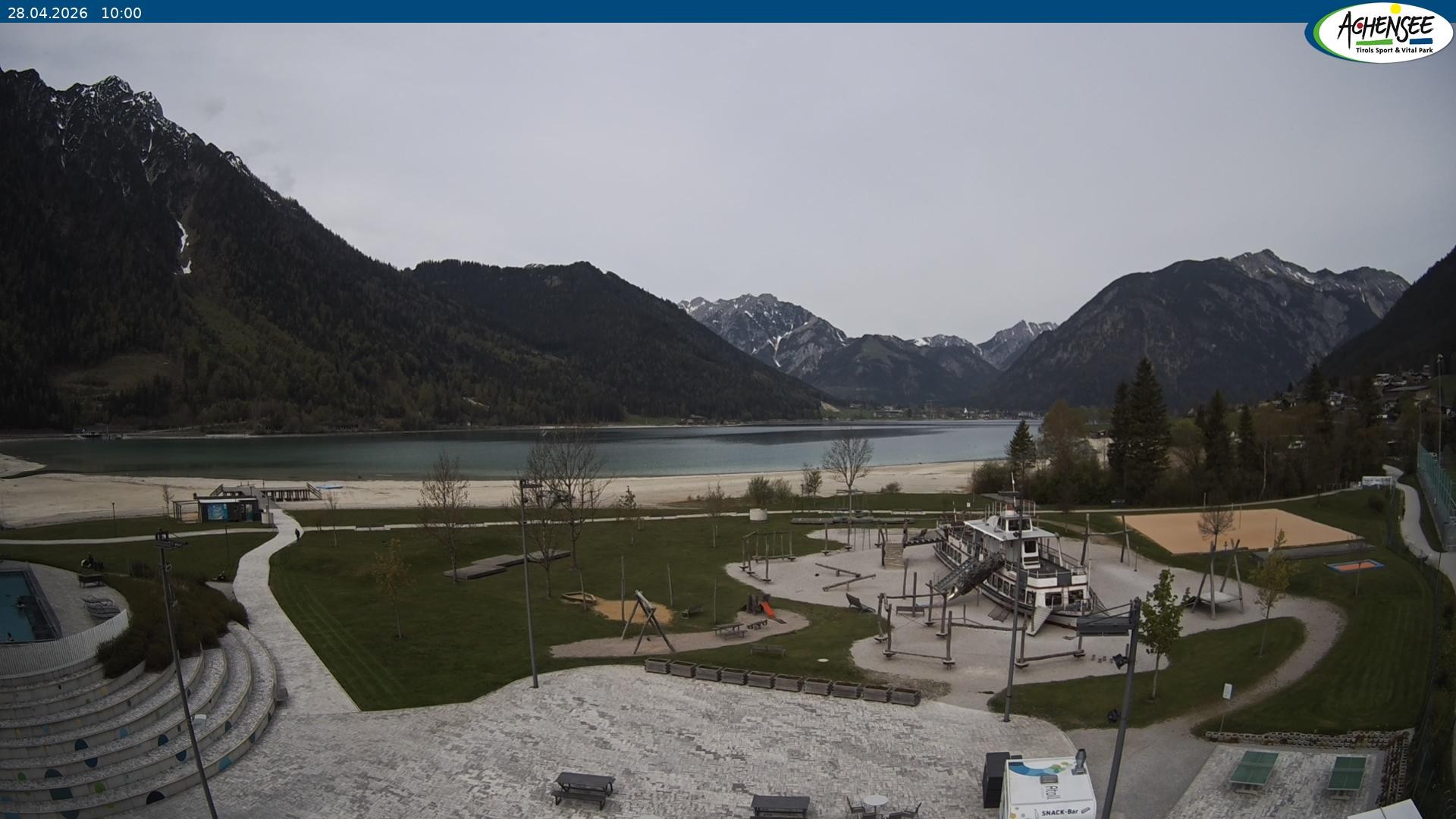 Archiv Foto Webcam Erlebnisbad Atoll am Achensee