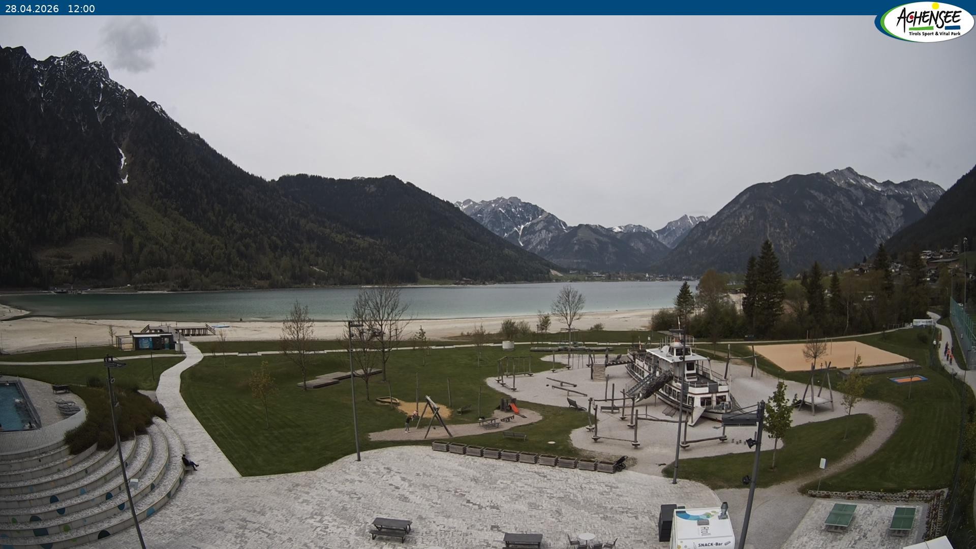 Archiv Foto Webcam Erlebnisbad Atoll am Achensee