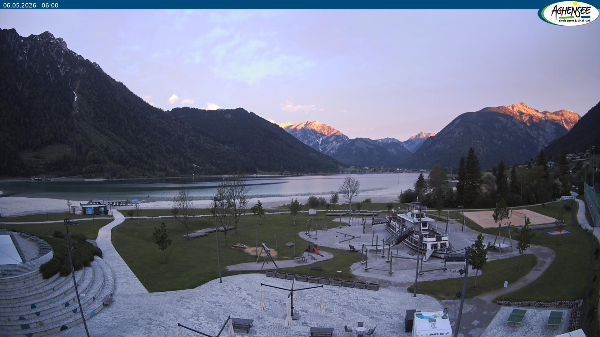 Archiv Foto Webcam Erlebnisbad Atoll am Achensee