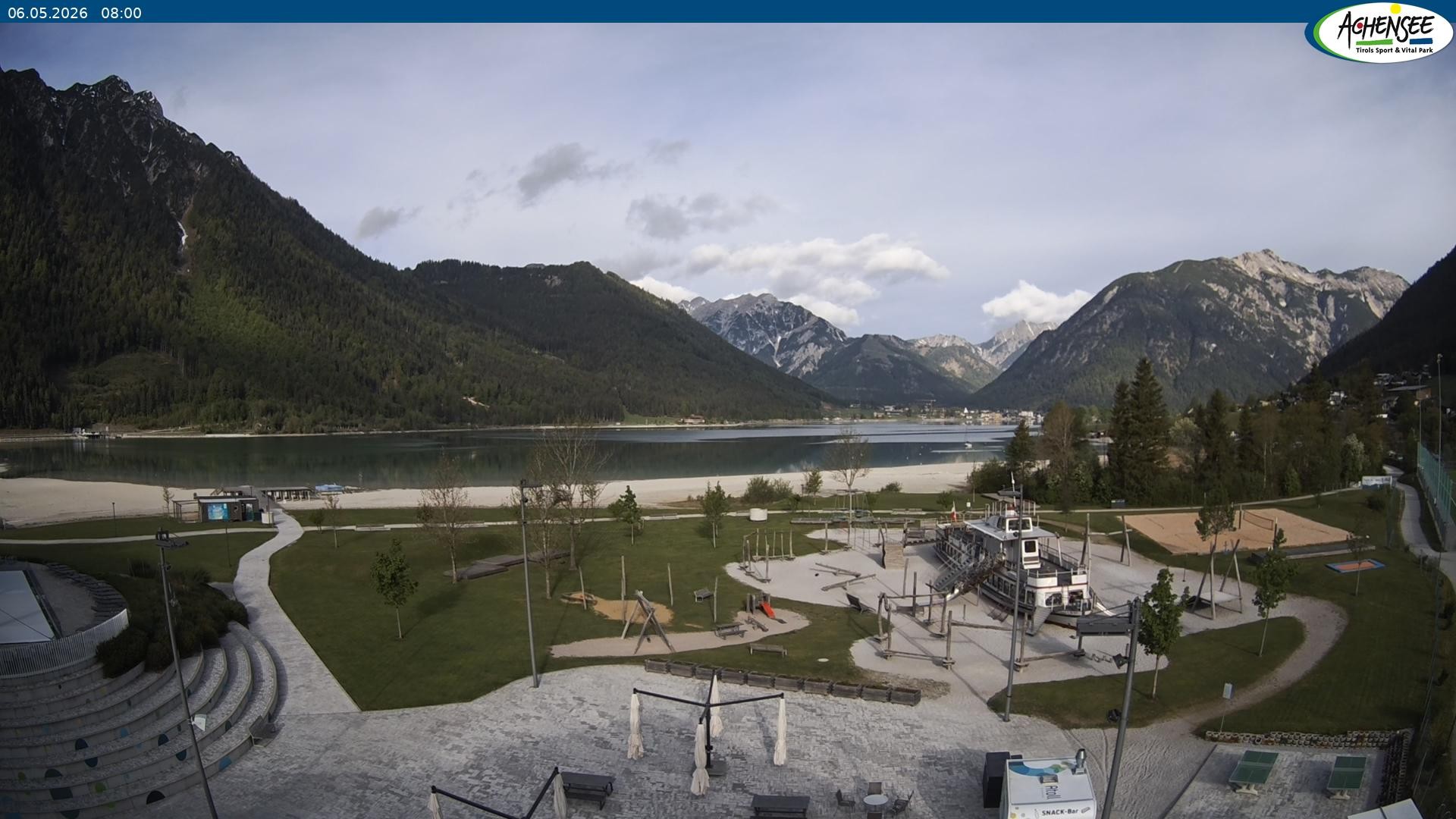 Archiv Foto Webcam Erlebnisbad Atoll am Achensee