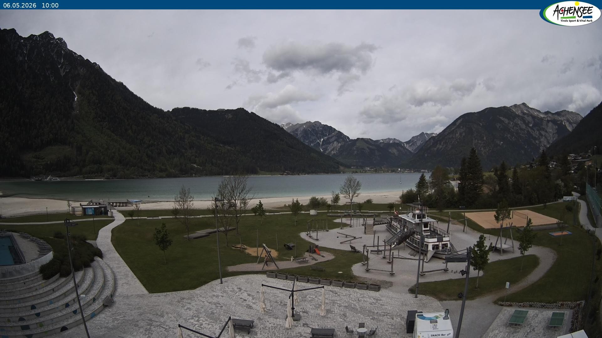 Archiv Foto Webcam Erlebnisbad Atoll am Achensee