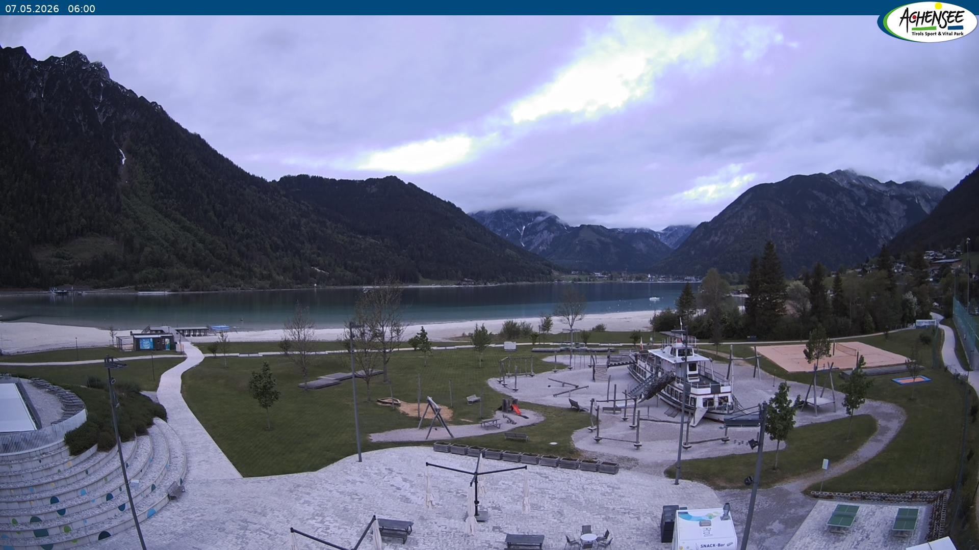 Archiv Foto Webcam Erlebnisbad Atoll am Achensee