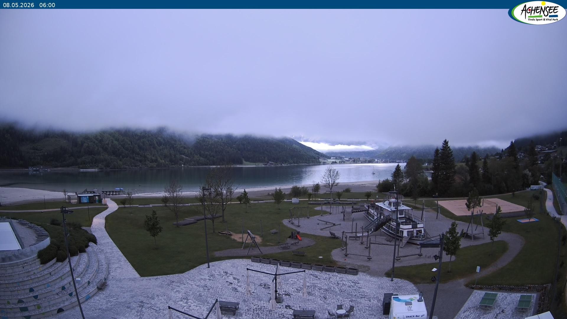 Archiv Foto Webcam Erlebnisbad Atoll am Achensee