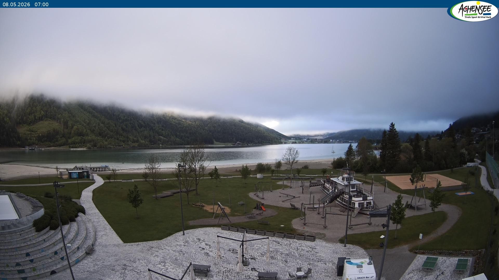 Archiv Foto Webcam Erlebnisbad Atoll am Achensee