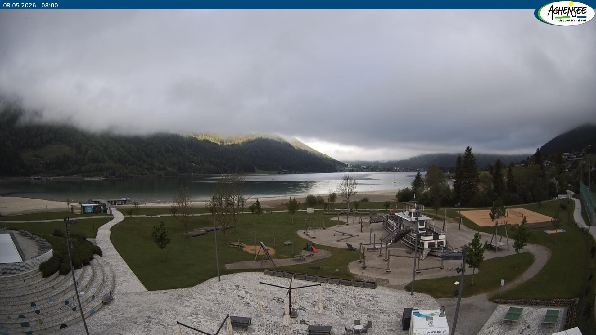 Archiv Foto Webcam Erlebnisbad Atoll am Achensee