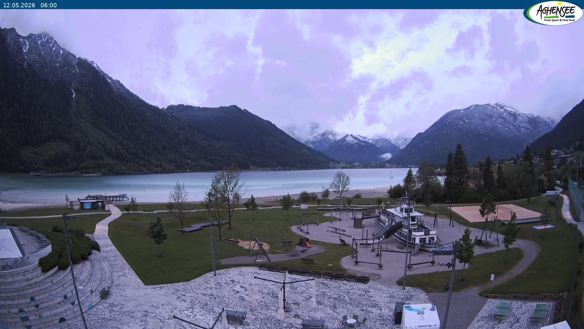 Archiv Foto Webcam Erlebnisbad Atoll am Achensee