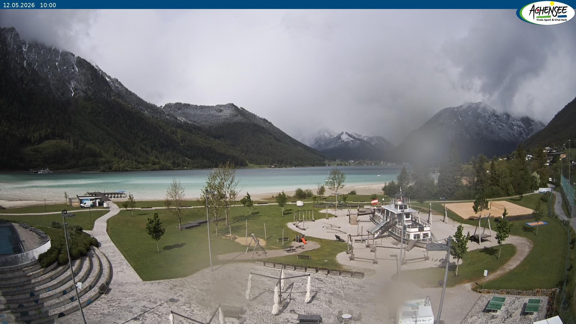Archiv Foto Webcam Erlebnisbad Atoll am Achensee