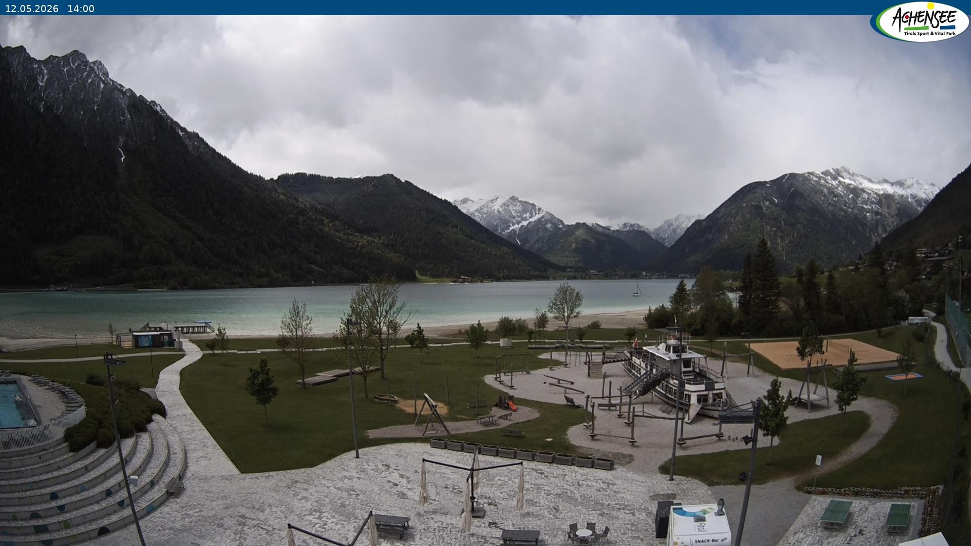 Archiv Foto Webcam Erlebnisbad Atoll am Achensee