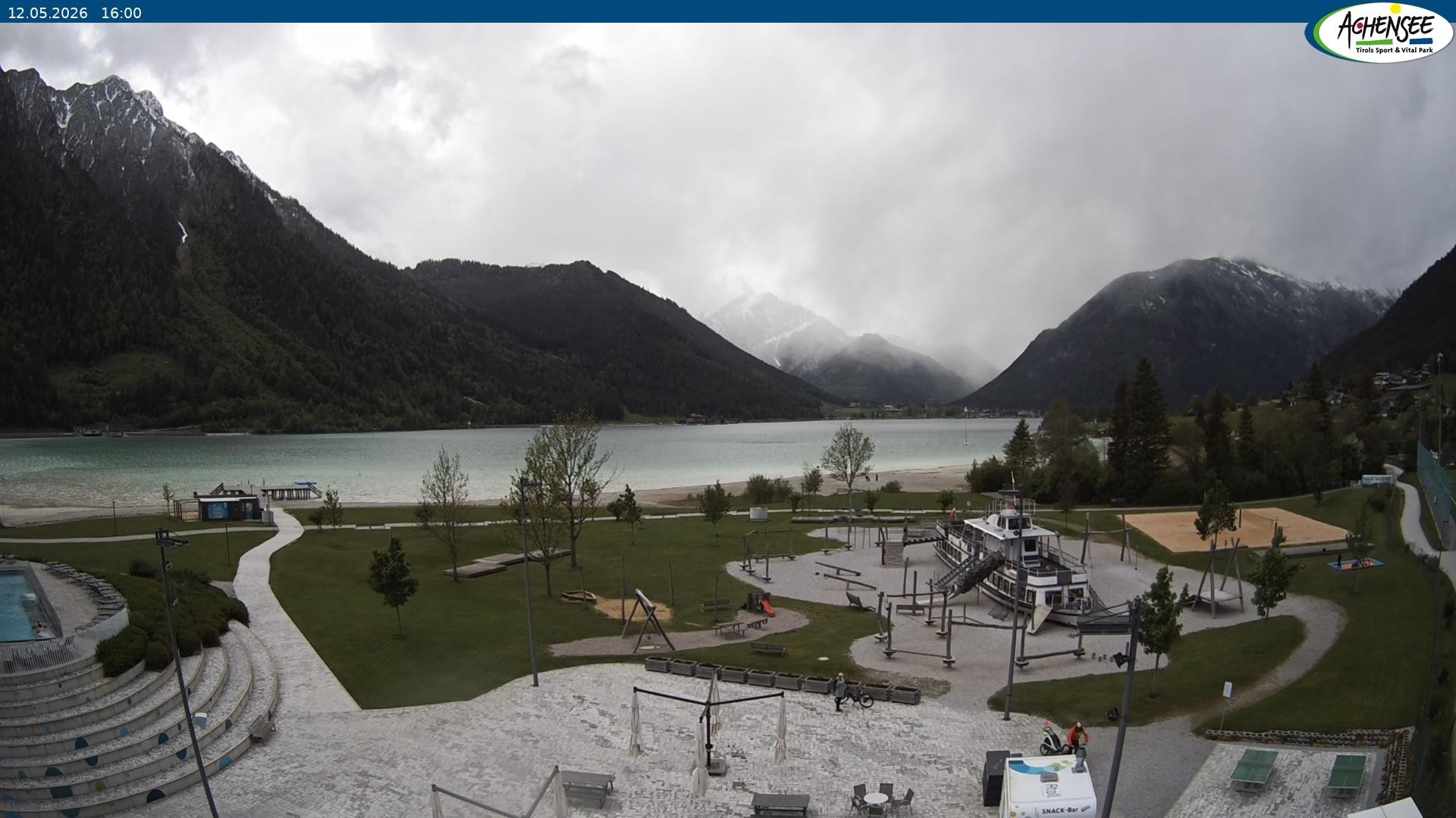Archiv Foto Webcam Erlebnisbad Atoll am Achensee