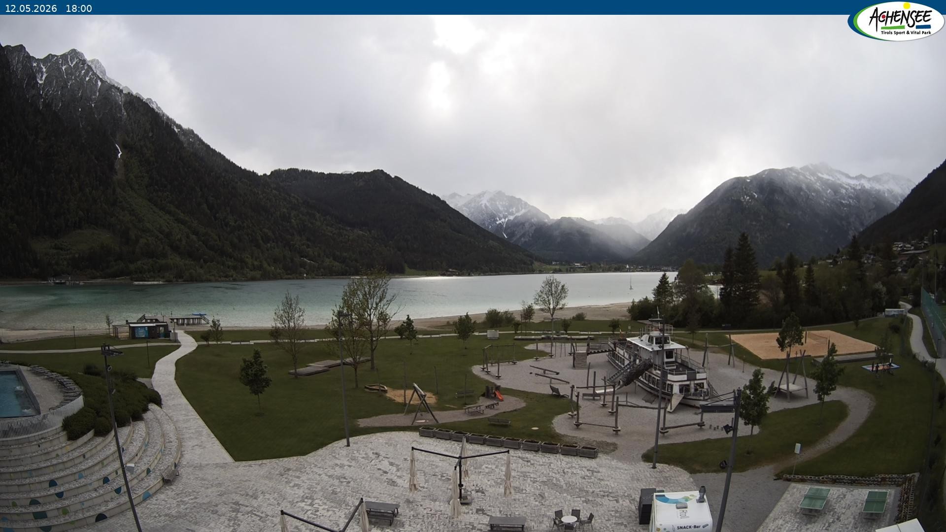 Archiv Foto Webcam Erlebnisbad Atoll am Achensee
